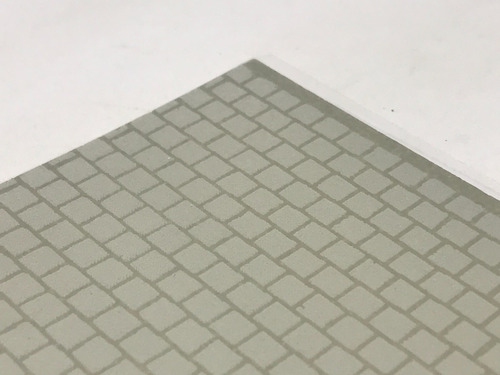 Imagen 6 de 9 de Nico 2 Planchas Adoquin Cuadrado 26cm X 12cms H0 (pyp 05)