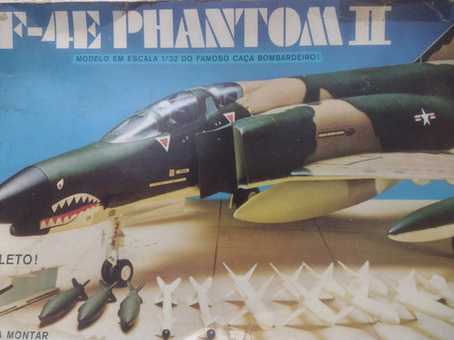 F-4e Phantom Ii - Revell 1/32 - Leia (Usado)