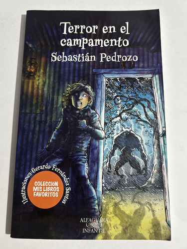 Libro Terror En El Campamento - Pedrozo - Excelente Estado