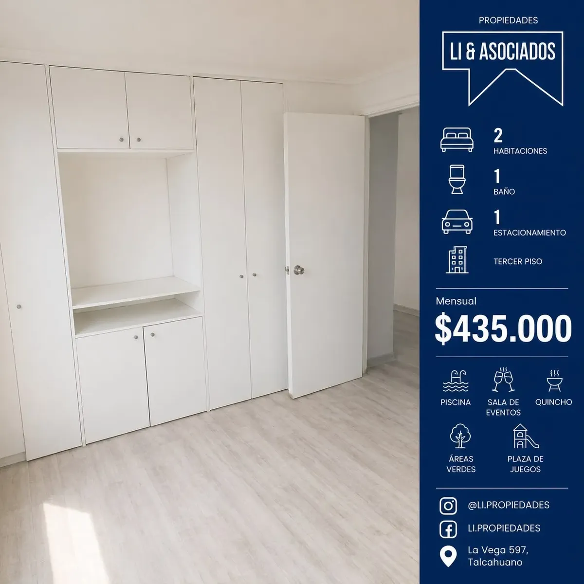 Imagen 4 de 9 de Li Propiedades ¡departamento En Arriendo En Parque