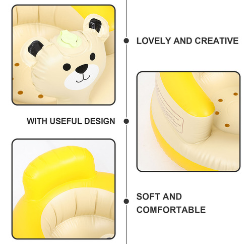Asiento Con Respaldo Para Bebés, Asiento Inflable Para Bebés