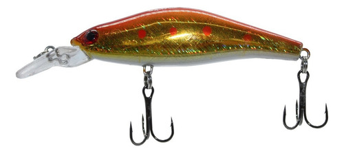 Isca Artificial Pesca Fortuna Lambari Xingu Meia Agua 8cm Cor D