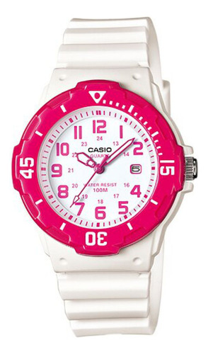 Reloj Para Mujer Casio Lrw_200h_4bv Blanco