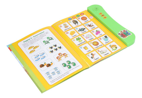 Libro De Sonidos Para Aprender Español, Lenguaje Electrónico