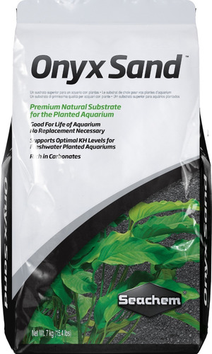 Seachem Onyx Sand Acuarios Plantados 7kg Sustrato