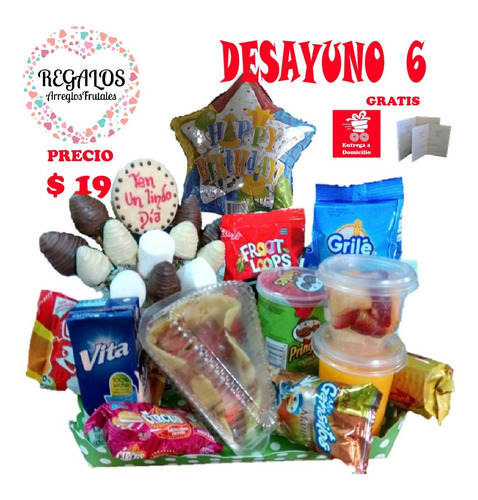 Regalos, Arreglos Frutales, Desayunos, Globos Burbuja, Quito