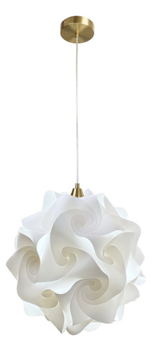 Lampara Colgante Moderno Contemporaneo Esfera Blanco Xg