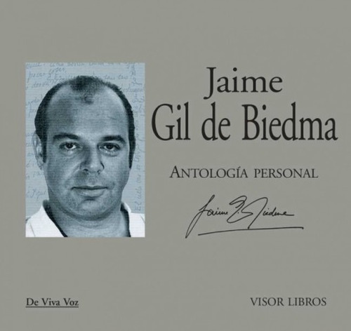 Antologia Personal ( Gil De Biedma Jaime ) (c/cd)