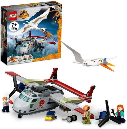 Imagen 2 de 7 de Lego Jurassic World- Emboscada Aérea Del Quetzalcoatlu 76947
