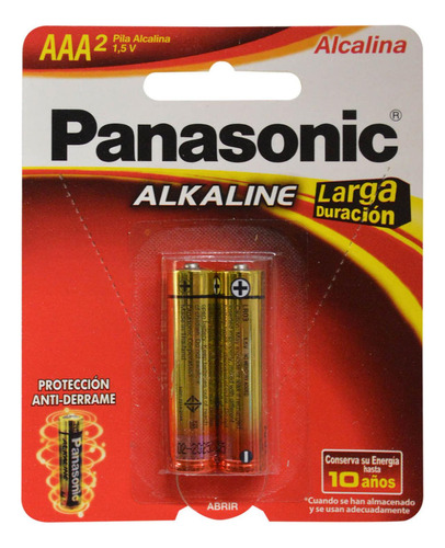 Pila Panasonic Alkalina Aaa (par)