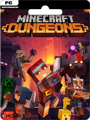 Imagen 1 de 2 de Juegos De Pc Minecraft Dungeons (2020)