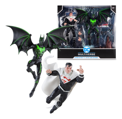 Boneco De Ação Mcfarlane Toys Dc Multiverse Batman Vs Superm