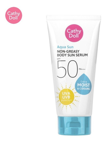 Cathy Doll - Aqua Sun Non Greasy Bloqueador Solar Spf50 50ml