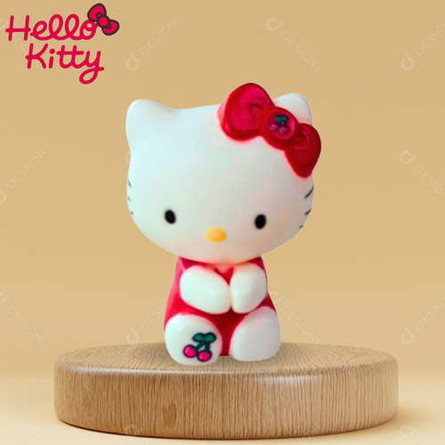 Boneca Vinil Hello Kitty Agarradinhos Cereja 3549d - Líder