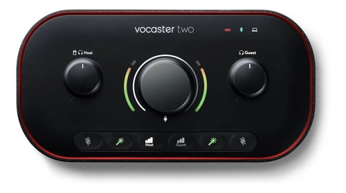 Imagem 4 de 6 de Interface De Audio Focusrite Vocaster Two + Nf/garantia