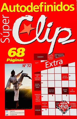 Autodefinidos Super Clip Extra N° 72 - 68 Paginas