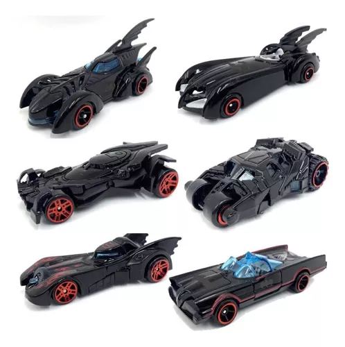 Carrinho miniatura hot wheels dc batmobile - batman batmóvel prata - 3/5 -  escala 1/64 no Shoptime