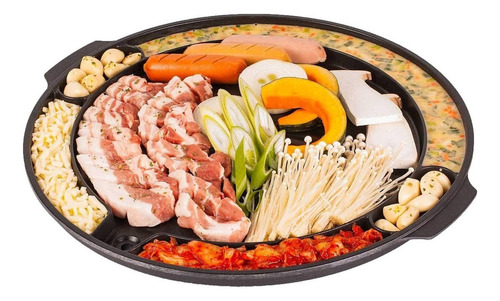 Master Grill Pan Coreano Tradicional Bbq Grill Pan Stov...