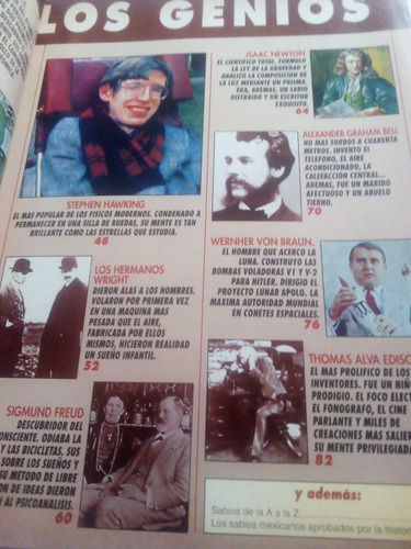 Imagen 3 de 6 de Revista Conozca Más Edición Especial El Libro De Los Genios
