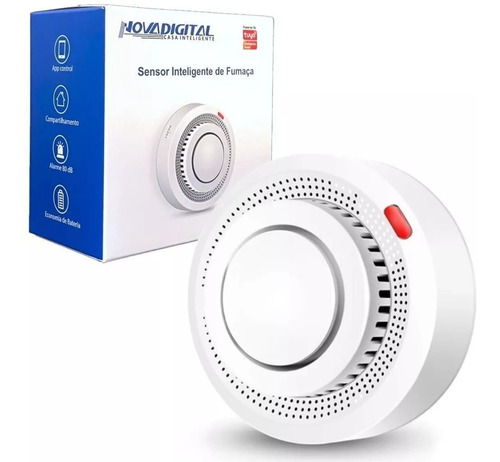 Detector De Humo Wifi Alarma App Tuya Google Home