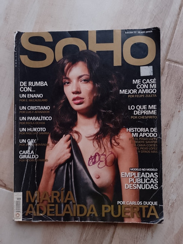 Revista Soho María Adelaida Puerta 