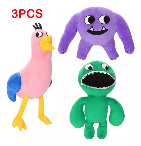 Rainbow Friends Plush, Boneca De PelúCia De 3pcs Para Presente De