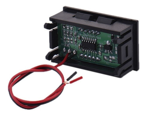 Mini Voltímetro 2.5-30vdc Led 3 Dígitos Azul Arduino