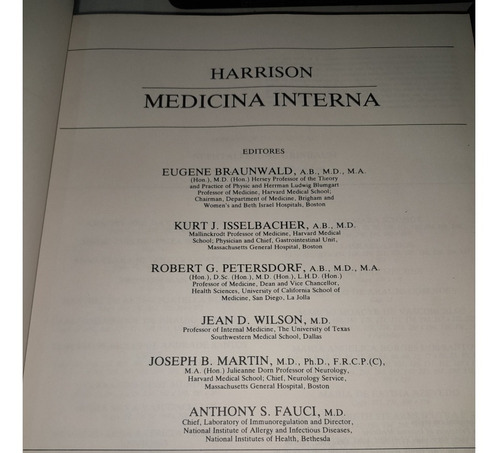 Medicina Interna - Harrison Volume 1 E 2 (Usado)