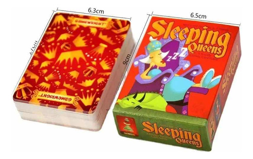 Juego Sleeping Queens, Juego De Cartas Sleeping Queens, Game