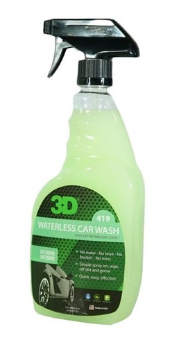 Waterless Car Wash 750ml - Lavado Sin Agua 3d - Mejor Precio