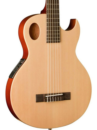 Washburn Eact42s Guitarra Electroacústica Clásica Abeto Nat Color Natural Orientación De La Mano Diestro