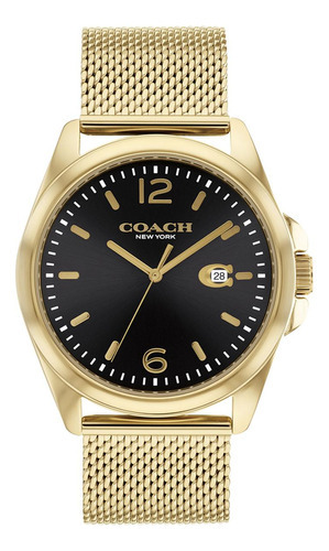 Reloj Coach Hombre Acero Inoxidable 14602618 Greyson