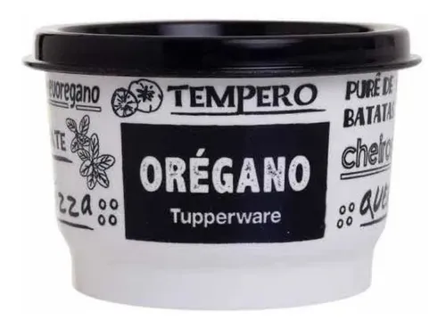 comprar Potinho De Tempero Condimentos  Pb 140ml Orégano Tupperware