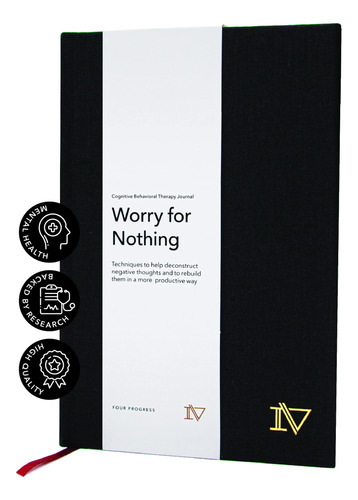 Worry For Nothing: Un Diario De Ansiedad Discreto Y Gui...