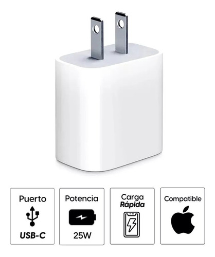 Adaptador De Corriente Usb-c De 25 W