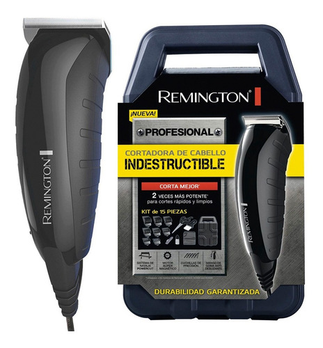 Imagen 2 de 7 de Maquina Cortadora Pelo Remington Hc5850 Indestructible Pro