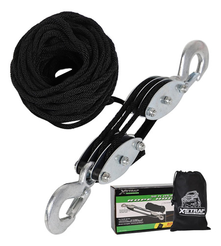 Sistema De Polea Xstrap Standard Hasta 450 Kg, Cuerda De 15m