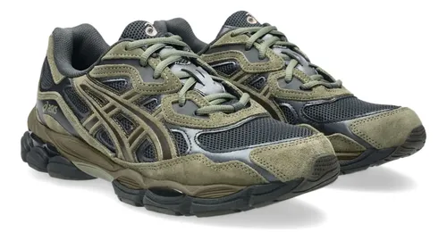 ASICS GEL スニーカー シルバー グリーン Tênis Asics Gel-nyc - Unissex - Verde/cinza | Parcelamento sem juros