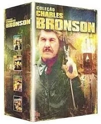 Imagem 2 de 2 de Box Dvd Coleção Charles Bronson 4 Filmes