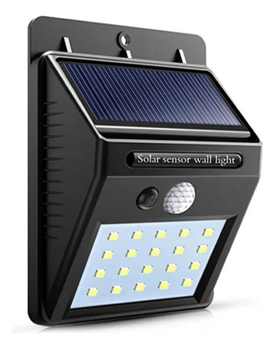 Luz Con Carga Solar Para Exteriores 20 Leds