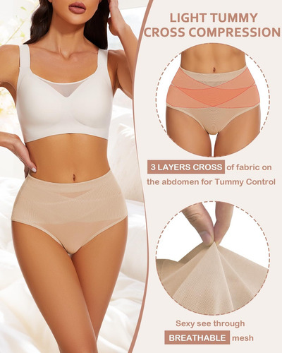 Bragas Moldeadoras De Control De Barriga Para Mujer