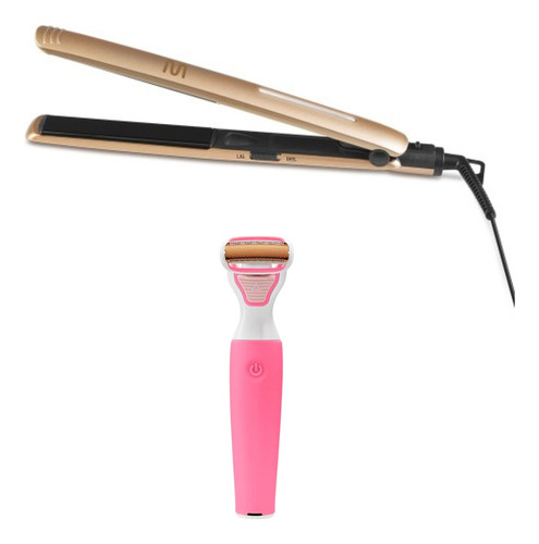 Plancha Para Cabello Essenza + Obsequio Maquina De Afeitar 