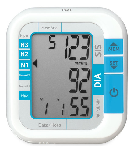 Aparelho Monitor De Pressao Arterial Pulso Multilaser Hc204