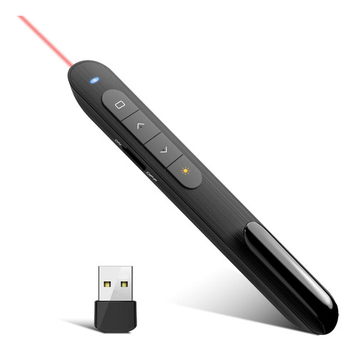 Presentador Inalámbrico Todo En Uno 2.4ghz Con Puntero Para