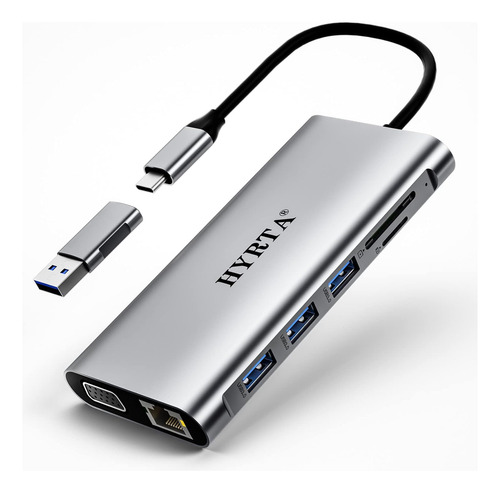 Displaylink Usb C Docking Station Dual Monitor, 12 En 1 U...