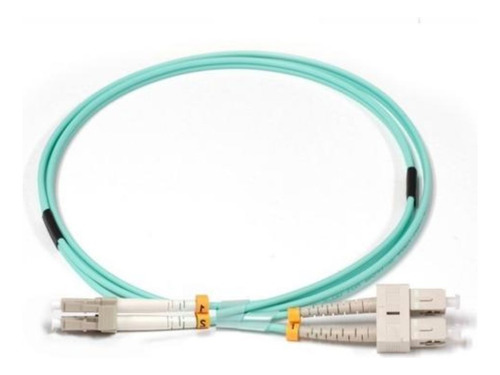 Patchcord Lc/upc Sc/upc Multimodo Duplex Om3 Aqua - 7mt