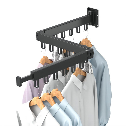 Tendedero De Ropa Plegable Retractil, Soportes Tendederos