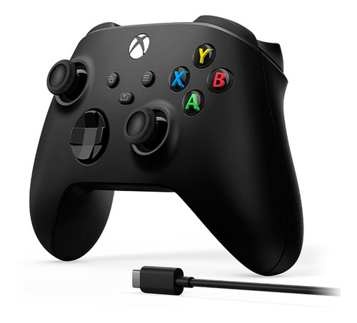 Joystick inalámbrico Microsoft Xbox Xbox Series X|S Controller + USB-C cable carbon black