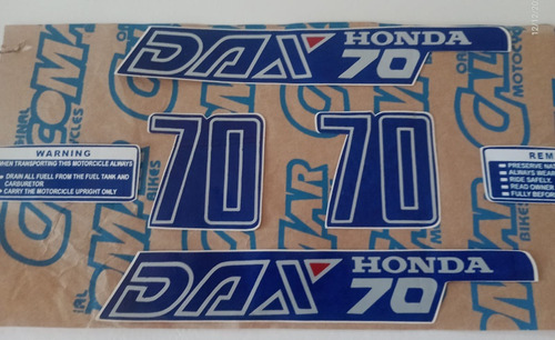 Calcomanías Honda Dax