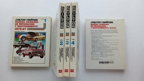 Manual Gasolina De Reparación Mantenimiento 1979-87 Autos